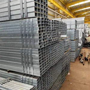 Yunnan Steel 150*150*5 Galvanized Square Steel Pipe, Deep Processing for Stamping and Bending, Galvanized Rectangular Pipe for Construction and 40*60 Square Pipe for Curtain Wall thumbnail-1