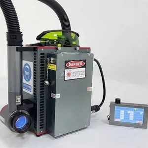 100W 200W 300W Portable Handheld Backpack Pulsed Mobile Fiber Laser Cleaner Rust Removal Cleaning Machine thumbnail-5