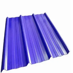 PPGL Color Coated Corrugated Sheet With 25μm PVDF Coating, 0.4mm Base Metal thumbnail-1