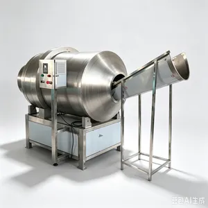 150kg per Batch Industrial Food Seasoning Mixer Octagonal Drum Mixing Machine for Fragile Snacks and Food Grains thumbnail-5
