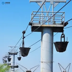 Daqin Funicular Cable Car: Material Ropeway + Aerial Tramway + Gondola Lift for Heavy Loads-Cargo Ropeway thumbnail-1