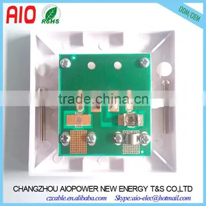 86mm 1 Way 9.5mm Female Socket Coaxial TV Type Connector Solderless Wall Plate thumbnail-2
