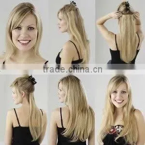 Top Quality Popular Remy Silky Human Hair Clip On Hair Extension thumbnail-1