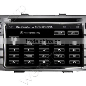 Wecaro Android 4.4.4 Car Multimedia System Double Din for Toyota Hilux Car Radio Gps Navigator Audio System 2012 2013 2014 thumbnail-5