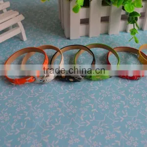 Wholesale Can be Slided With Slide Charms PU Leather Bracelet thumbnail-1