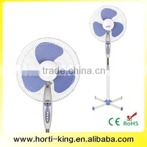 Hydroponics 16" Pedestal Oscillating Fan High Output, Cooling Fan for Plants thumbnail-1