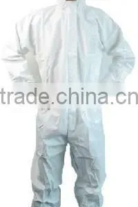 Disposable Ebola Protective Safety Coverall Suit Coverall SF Microporous Film Coated Overall thumbnail-1