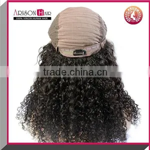 Cheap Human Hair High Quality Tight Curl Lace Front Wig 7a Brazilian Unprocessed Virgin Curly Hair thumbnail-4