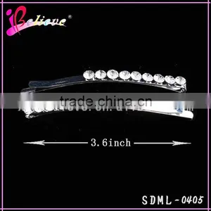 Charming Hair Jewelry Hair Pins With Rhinestone Crystal Hair Accessories for Little Girls thumbnail-4