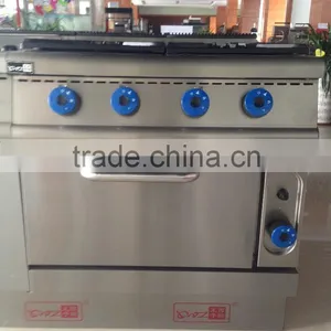 Luxury Western Kitchen Equipment Gas Burner Cooker With Cabinet thumbnail-2