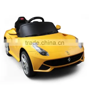 Battery Opreated PP Plastic Type Ferrari F12 Licensed Ride on Car for Kids thumbnail-6