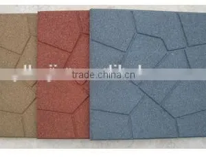 Automatic Rubber Flooring Tile Vulcanizing Machine / Outdoor Rubber Tile Making thumbnail-2