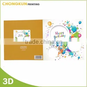 2016 New Christmas Greeting Card 3D Lenticular Card thumbnail-4