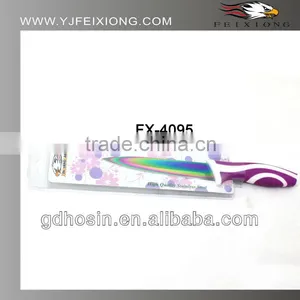 Popular!!! Color Titanium Kitchen Knife thumbnail-1