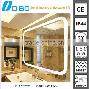 New Modern IP44 Led Lighted Vanity Mirror Bathroom Backlit Mirror Quality Choice Most Popular thumbnail-1
