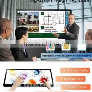 Hotest Selling 85inch 10 TOUCH Writing IR Interactive Whiteboard Smart Board thumbnail-3