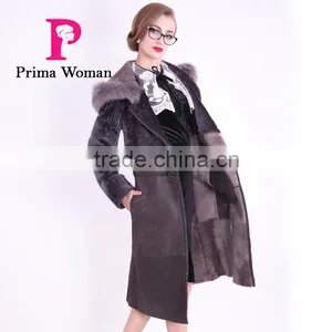 2016 New Design Winter Women Length Coachman Woolen Coat thumbnail-6