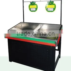 TOP Selling Supermarket Metal Vegetable and Fruit Display Shelf thumbnail-5