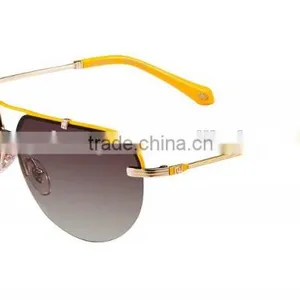High-end and Full-frame Metal Polarized Sunglasses New Design Pilot Sun Glasses thumbnail-3