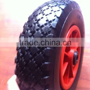 High Quality Manufacturer Rubber Wheelbarrow Wheels 4.10 3.50 6 Wheel Pneumatic thumbnail-1