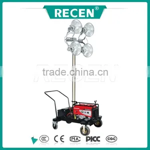 4*400w MH/HPS Emergency Lighting 3m Telescopic Rod Portable Generator Floodlight thumbnail-1