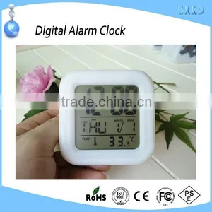 Chinese WholeSale Funny Digital LED Color Changing Alarm Clock thumbnail-5