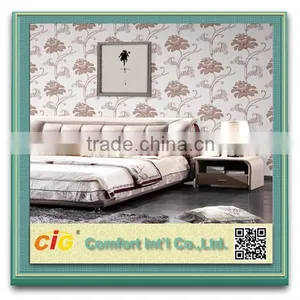 Hot Sale Textile Wallpaper of 280cm for Decoration Flower Wallpaper thumbnail-1