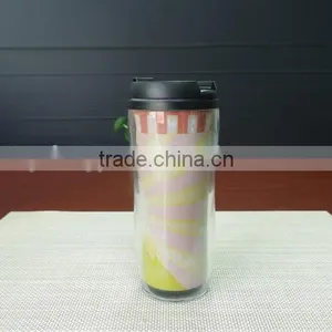 Popular Promotional Gift PP and PS Color Changing Magic Travel Tumbler thumbnail-6