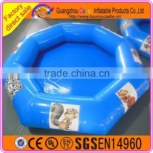 Mini Fun Inflatable Swimming Pool Blue Pool Equipment For Family Used thumbnail-2