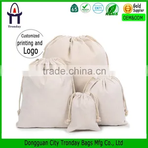 Customized Material,Logo and Size Eco-friendly Small Drawstring Bag thumbnail-1