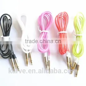 New Style Colorful Dc3.5 Metal Crystal Cable thumbnail-4