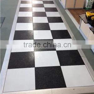 Interlocking PP PVC Floor Wood Look Laminate PVC Plastic Flooring Dance Floor Quality Choice Most Popular thumbnail-2