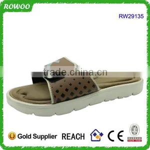 Popular Grey Men's Adjustable Foam EVA Sandals thumbnail-1