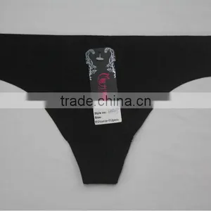 2014 Sexy Ladies Laser Cut Seamless G String Bikini thumbnail-1