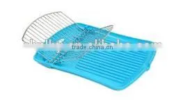 LBY Multi-purpose Blue V-shaped Dish Rack or Bowl Holder thumbnail-1