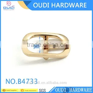 SGS Certificated Shiny Gold Shoe Metal Pin Buckle With High Quality thumbnail-3