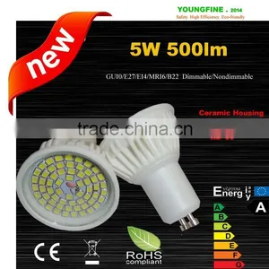 Manufacturer 60pcs 2835SMD 5w Gu10 Smd Led Bulk Buy From China thumbnail-1