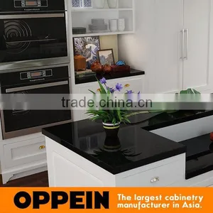Knock Down Modern White Lacquer Kitchen Cabinets Wholesale thumbnail-6