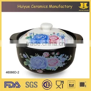 Multi Functional Ceramic Clay Cooking Pot Ceramic Clay Soup Pot Ceramic Clay Hot Pot Quality Choice thumbnail-3