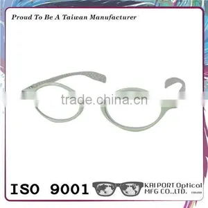 Retro Style With Pattern Temples and Metal Hinge Eyeglasses thumbnail-5