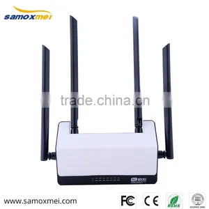 Dual Band AC1200 Concurrent 2.4G+5G Wireless Gigabit Router With 4 External Antennas thumbnail-1