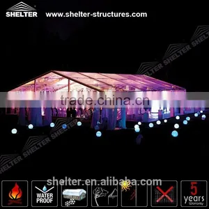 1000 People Luxury Transparent Wedding Tent for Sale thumbnail-1