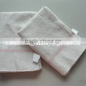 100%recycled Cotton Stitch Bonded Nonwoven White Cotton Foor Cleaning Cloth thumbnail-1