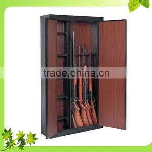 Portable Gun Cabinet Laptop Size Hotel Safe Anti-burglary Money Steel Fingerprint Safe Box Grey Home Digital Safe Deposit Box thumbnail-4