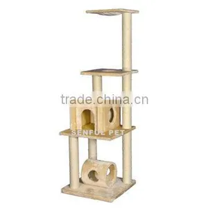 SCF2072 Cat Furniture, Cat Tree, Cat Scrather With Sisal Post thumbnail-1