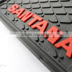 Cargo Trunk Rubber Mat Liner for Car SUV Truck Semi Custom Fit for VW Santana thumbnail-4
