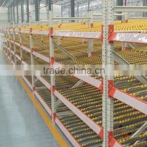 Carton Flow Pallet Rack Selective Steel Pallet Rack thumbnail-3