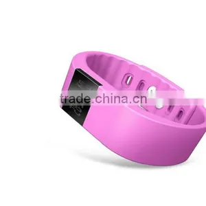 Tw64 IP67 Waterproof Pink Xiaomi mi Band Smartband Bluetooth 4.0 Smart Sport Bracelet Wristband thumbnail-1