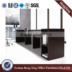 Standard Size Competitive Price Wooden Office Reception Desk HX-5DE149 thumbnail-4