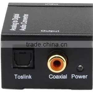 Analog to Digital Audio R/L to Toslink Coaxial Converter thumbnail-1